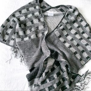 BCBG Poncho Sweater Scarf